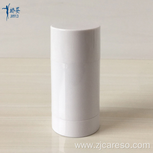 75ml Glossy White Empty Deodorant Stick Container